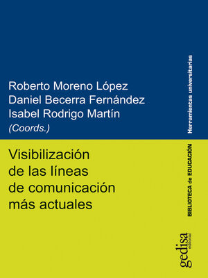 cover image of Visibilización de las líneas de comunicación más actuales